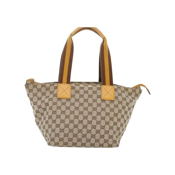 Pre Loved Gucci GG Canvas Small Tote Model Women Beige Tote Bags - Picture 3 of 8